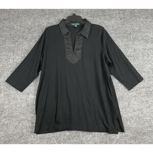 Lauren Ralph Lauren Black Blouse